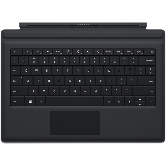 Клавиатура Microsoft Surface Pro 3 Type Cover Black