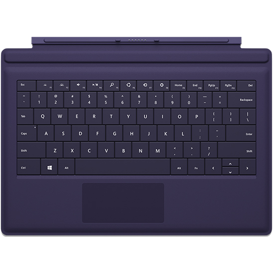 Клавиатура Microsoft Surface Pro 3 Type Cover Purple
