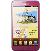 Samsung Galaxy Note N7000 Pink