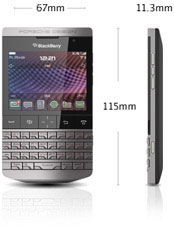 Dimensions of the BlackBerry Bold 9900